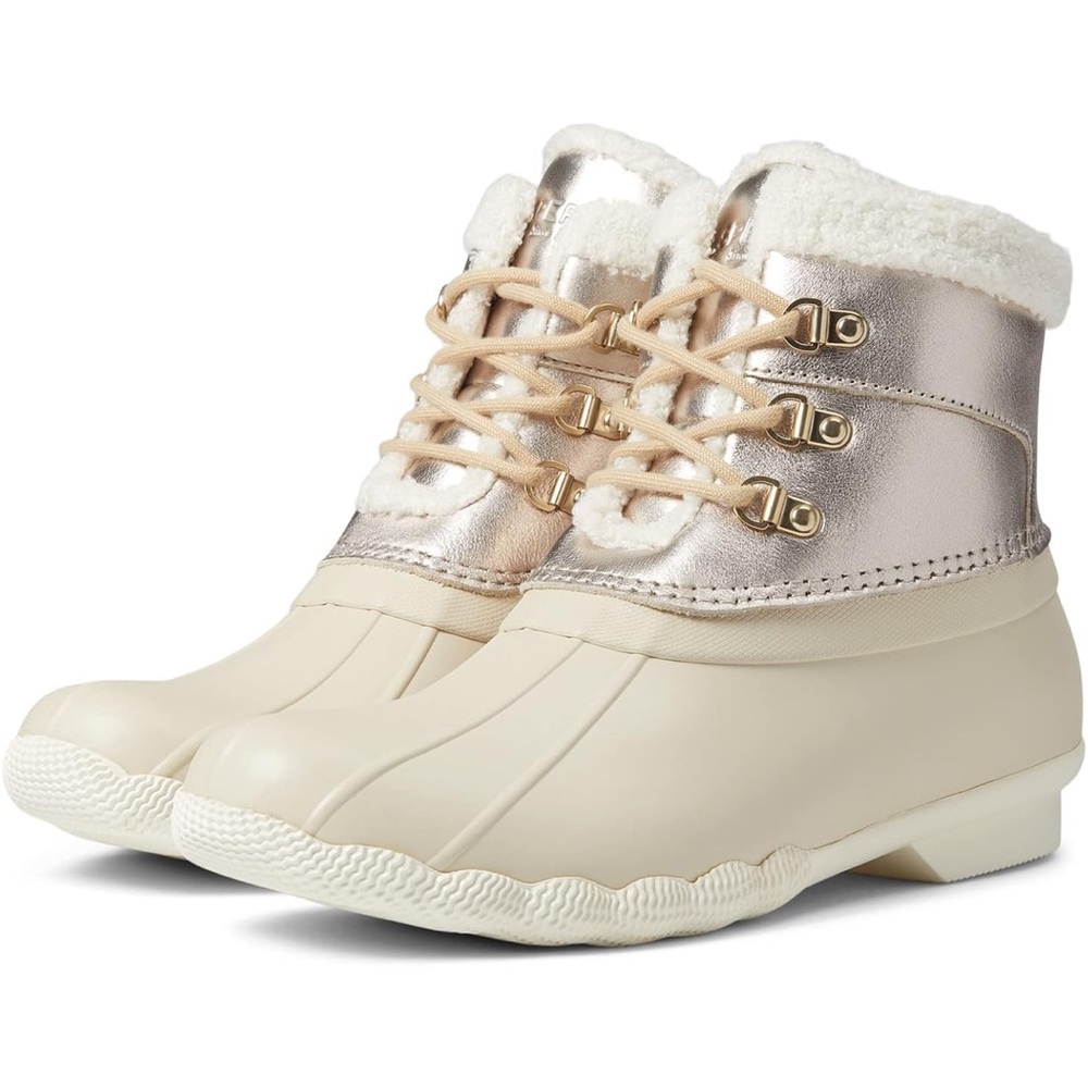 Sperry fur lined boots 9